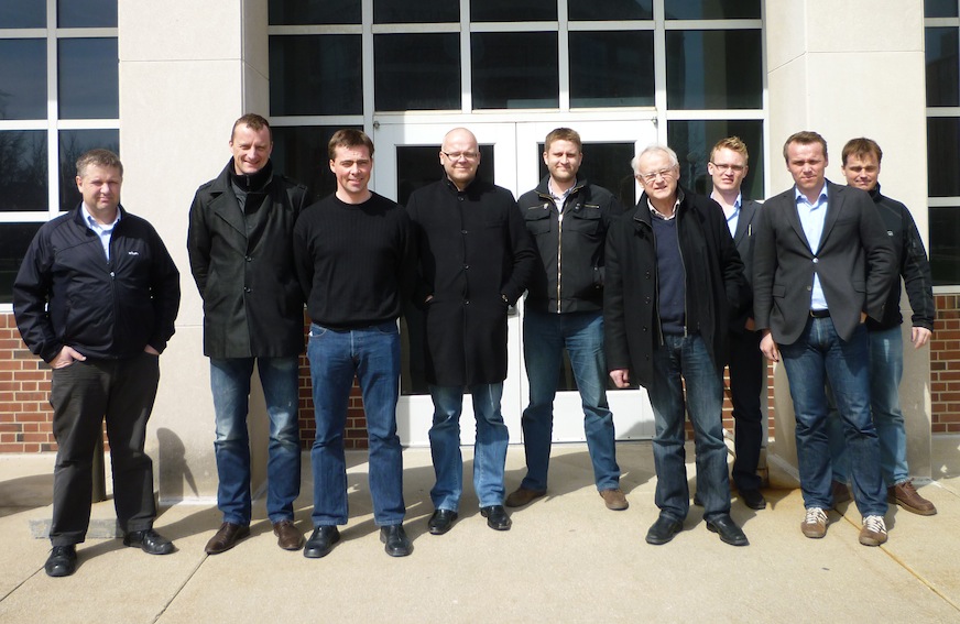 European swine producers visit the University of Illinois